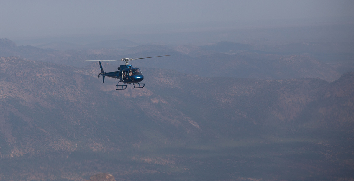Flying between Il Ngwesi and Tassia