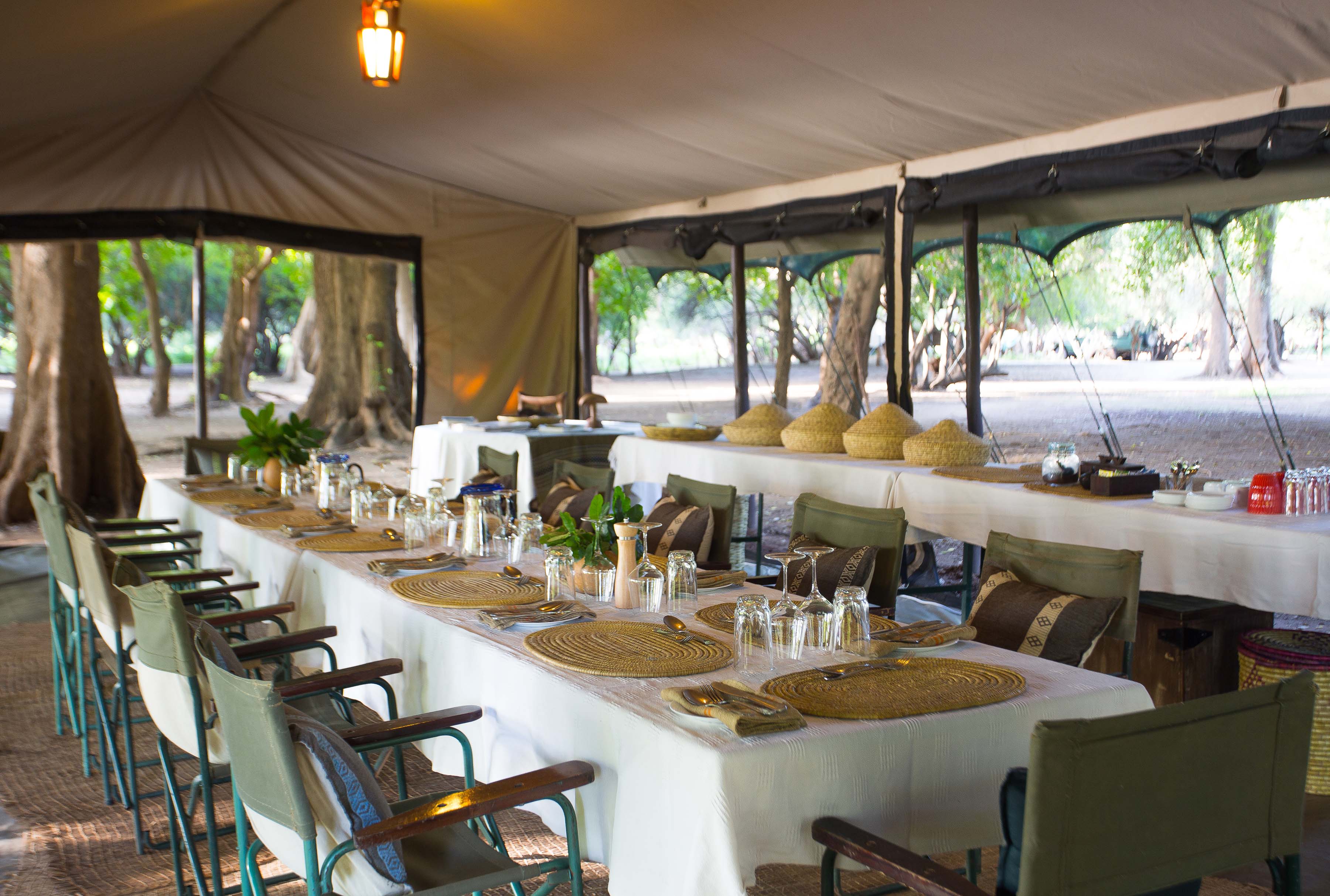 Lales Camp Dining Ethiopia